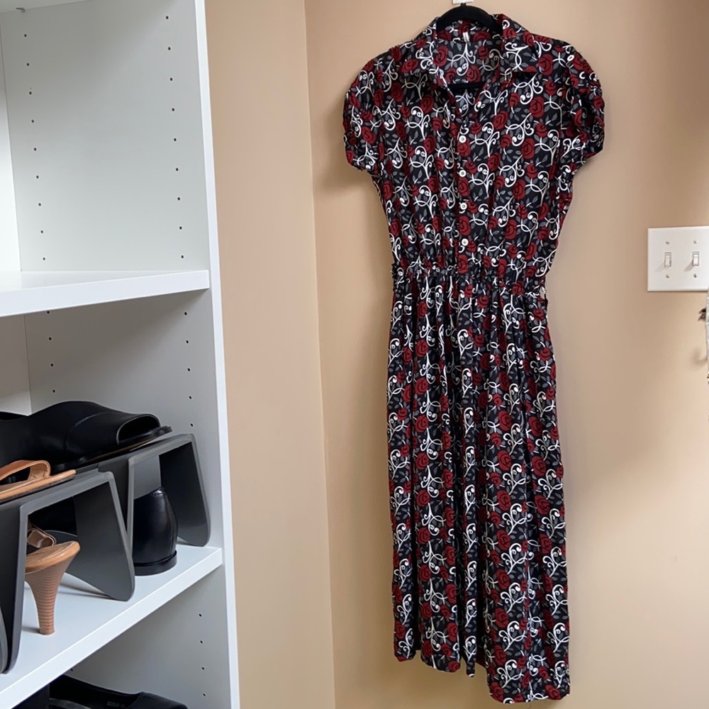NWOT Floral Maxi Dress